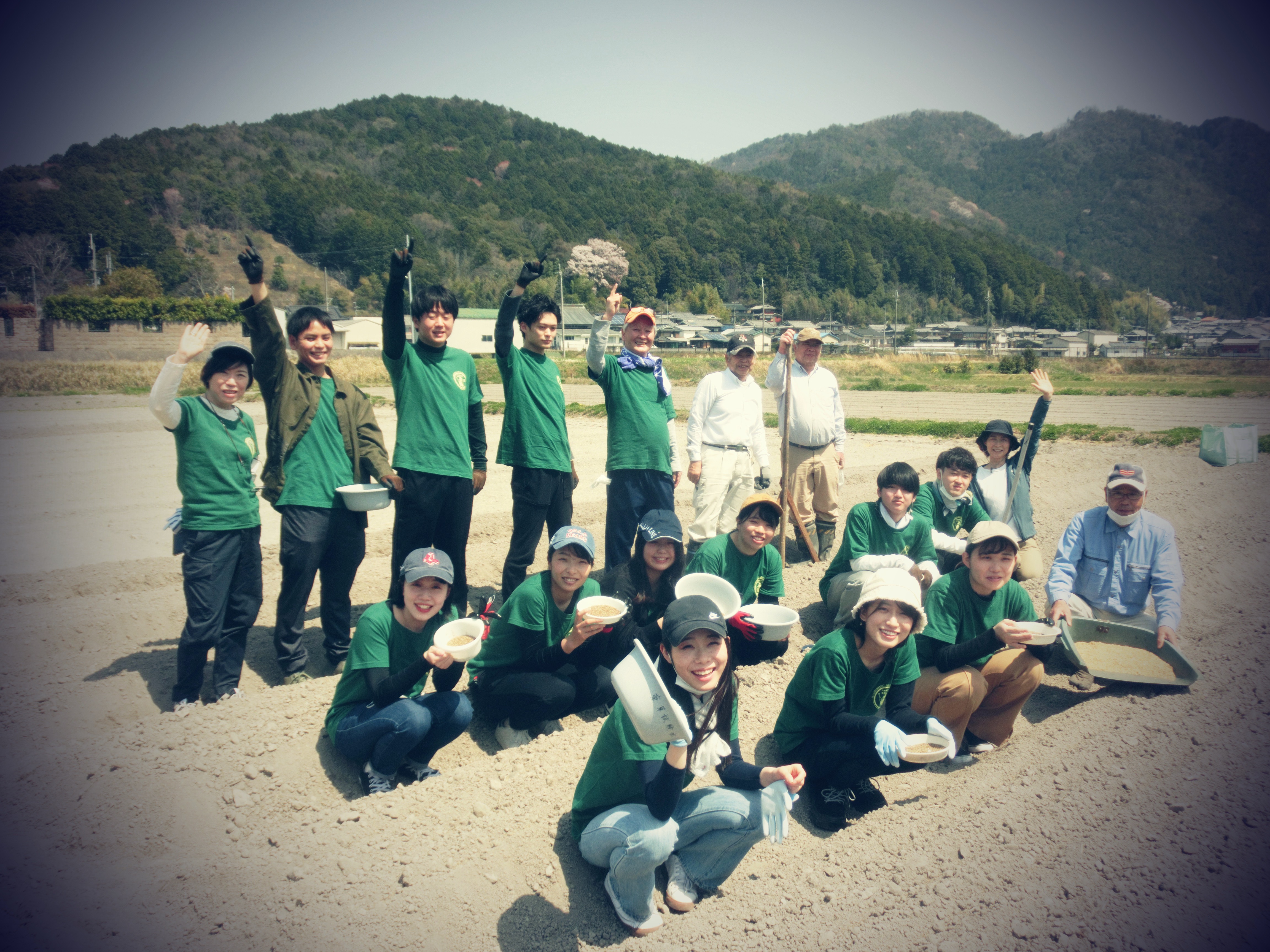 薬活オウルズの面々＠丹波市　