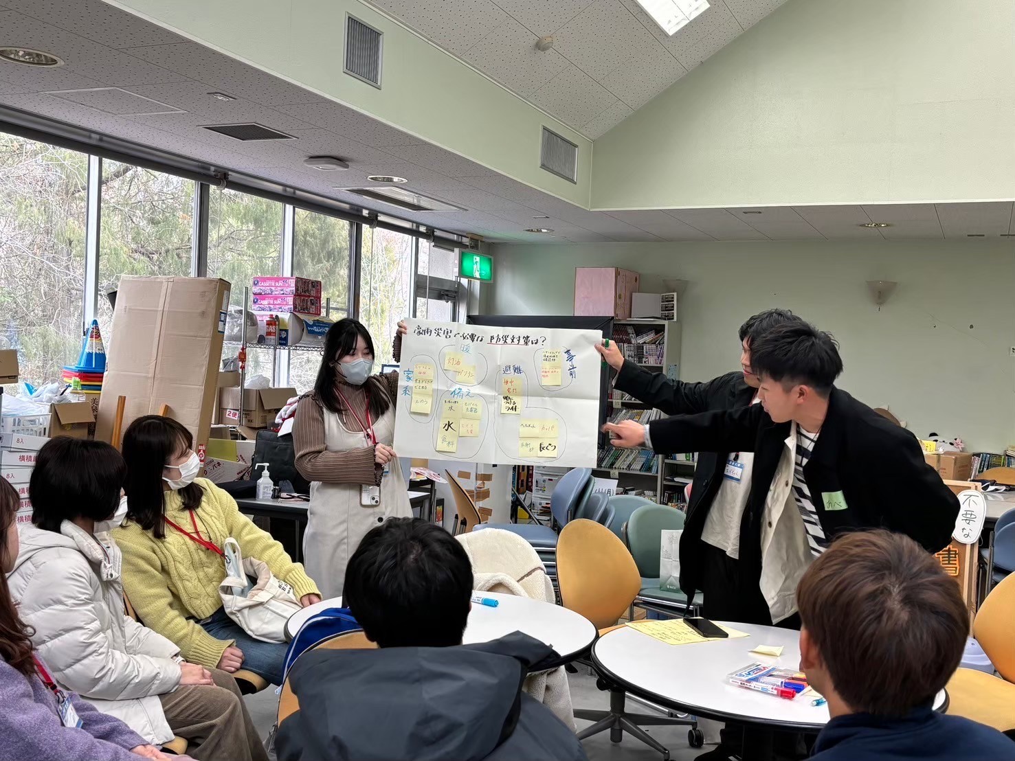 写真３：学生提案型地域共生活動プログラム