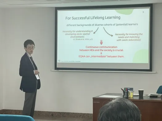 INQAAHE Forum 2024でワークショップを主宰しました