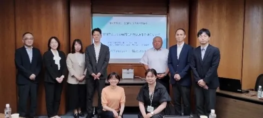 福岡工業大学の職員の方がＳＤ研修の一環で来局されました